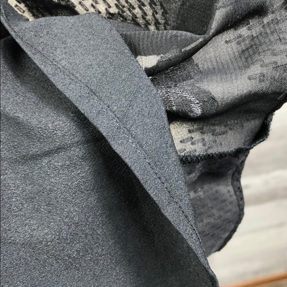 Cooper & Ella Phoebe Ruffled Black Dress Womens XS Short Sleeve Midi - Picture 12 of 16